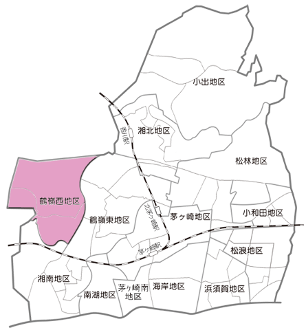 鶴嶺西地区